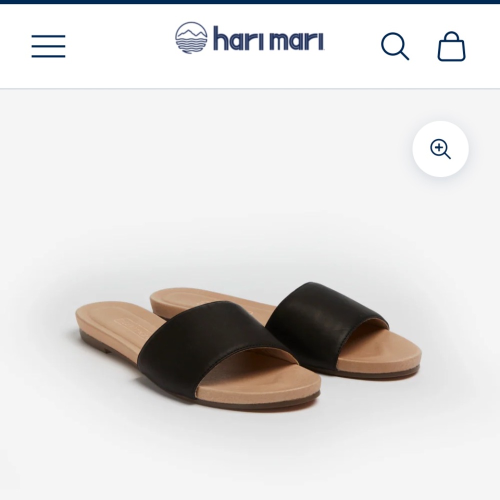 Hair Mari Slide Sandals NIB